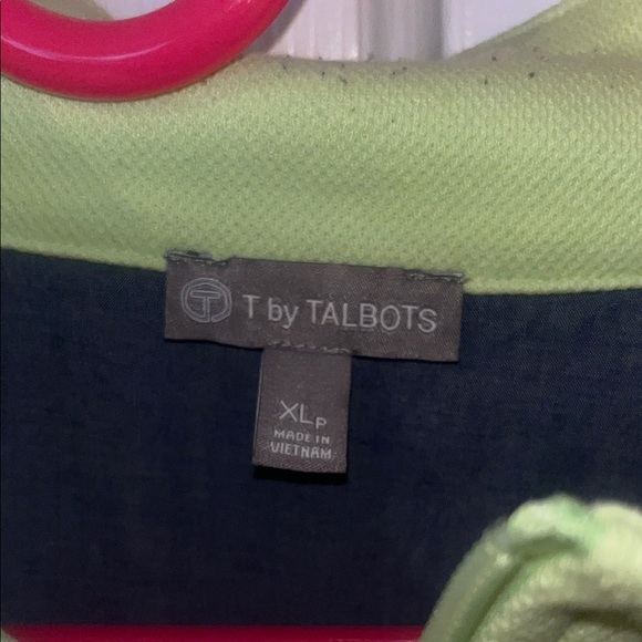 T by Talbots Lime Green Full-Zip Jacket womens size XL petite - Picture 2 of 8